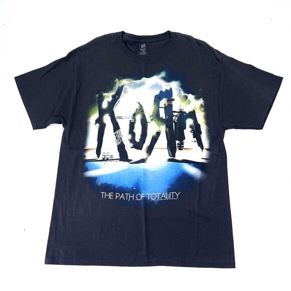 Korn The Path of Totality 2011 Concert Band Tour T-Shirt Mens Size Large - Picture 1 of 6